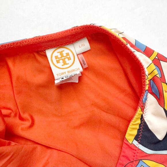 NEW TORY BURCH 'Kaleidoscope' One-piece Swimsuit - Size L - Picture 5 of 8